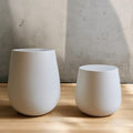 DRUM Ceramic Side Table – Off-White