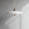 SOLENE Ceramic Pendant Light – Matte White