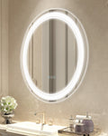 Round LED Bathroom Mirror, 60 cm